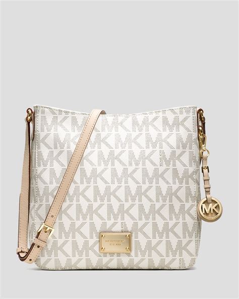 michael kors crossbody white jet set|Michael Kors jetsetter crossbody.